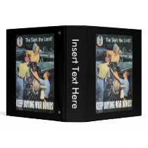 The Sky's The Limit World War II 3 Ring Binder