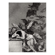 The Sleep of Reason Produces Monsters Post Card