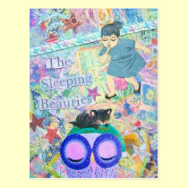 The Sleeping Beauties postcards