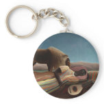The Sleeping Gypsy, Henri Rousseau Key Chain