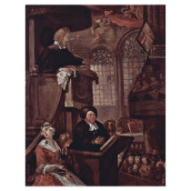 The Sleeping Town By Hogarth William Flyers