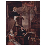 The Sleeping Town By Hogarth William Flyers