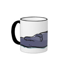 The sleeping whale mugs