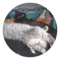 the sleepy bunch stickers by KatAnnette the sleepy bunch stickers