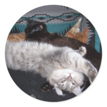 the sleepy bunch stickers by KatAnnette the sleepy bunch stickers