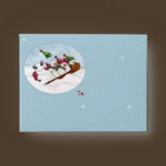 The Sleigh Ride A2 Notecard Envelope envelopes