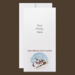 The Sleigh Ride Photo Card photo cards
