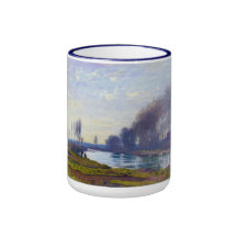 The Small Arm of the Seine at Argenteuil Coffee Mugs