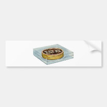 The Small Cake Said Eat Me, So Alice Did! Bumper Stickers