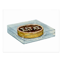 The Small Cake Said Eat Me, So Alice Did! Post Cards
