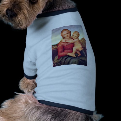 The Small Cowper Madonna By Raffael Pet Tshirt