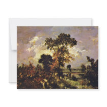 The Small Fishing By Rousseau Théodore ( Custom Invite