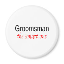 The Smart One (Groomsman) Magnet