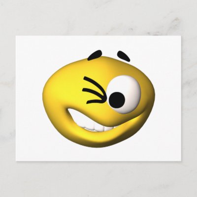 Wink Smiley Animated. bring you a winking smiley