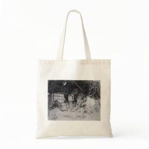 The smithy by James Abbott McNeill Whistler Canvas Bag