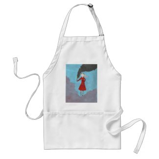 The Smoke Gothic girl apron