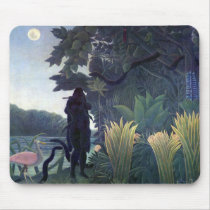 The Snake Charmer Mouse Pad