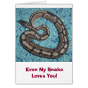 The Snake Company Card - Love by dfherrera The Snake Company Card - Love