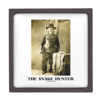 The Snake Hunter (Vintage Photo Snake Skins) premium gift boxes