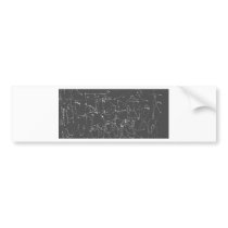 The snow flakes bumper stickers