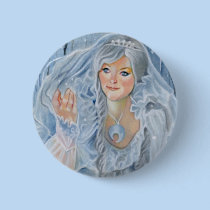 The Snow Queen fantasy Button buttons