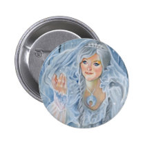 The Snow Queen fantasy Button buttons
