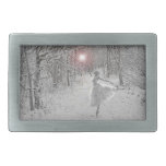 The Snow Queen Rectangular Belt Buckles