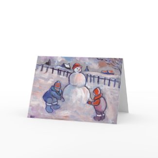 THE SNOWMAN card