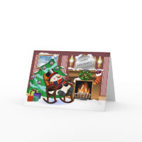 The Snowman card