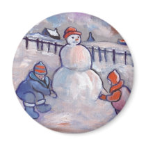 THE SNOWMAN magnets