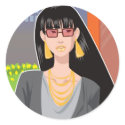 The Socialite Sticker