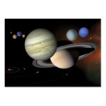 "The Solar System" 2012 Pocket Calendar Business Card