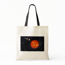 The Solar System Tote Bags
