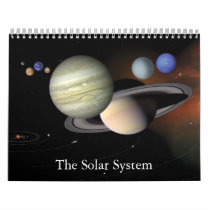 The Solar System Wall Calendar