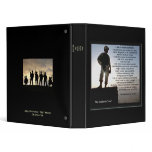 "The Soldier's Creed" 3 Ring Binder