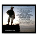 "The Soldier's Creed" posters