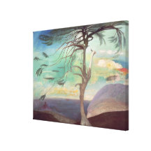 The Solitary Cedar, 1907 Gallery Wrapped Canvas