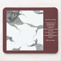 The Solo Journey - MousePad by billluchsinger The Solo Journey - MousePad