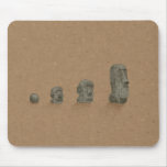 The Solved Mystery of Moai Statues Mouse Pad