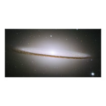 The Sombrero Galaxy M104 NGC 4594 Personalized Photo Card
