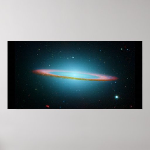 The Sombrero Galaxy Poster