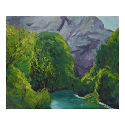 the Sorgue River at Fontaine de Vaucluse print
