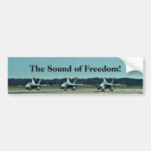 The Sound of Freedom! Bumper Stickers
