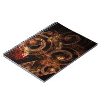 The Sound of Music Abstract Art Notebook