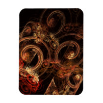 The Sound of Music Abstract Art Premium Magnet