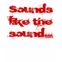 THE SOUND t-shirts