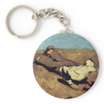 The Source By Egger-Lienz Albin keychains