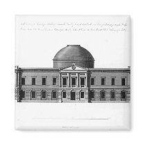 The South Elevation of Register House, Fridge Magnet