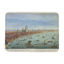 The South West Prospect of London, from Somerset G Flexible Magnet