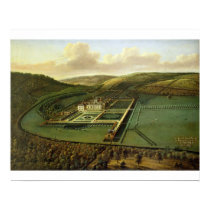 The Southeast Prospect of Hampton Court, Herefords Poster